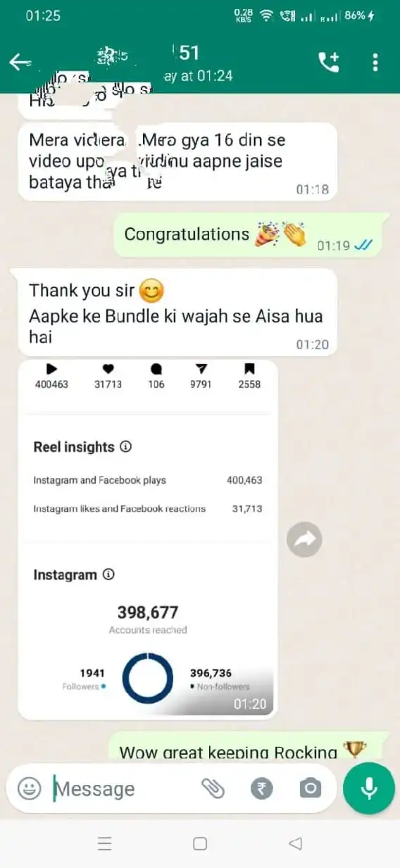 Customer review 1